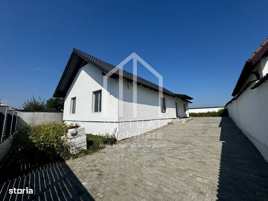 Casa individuala pe un nivel, 94mp utili, la cheie, 500mp teren