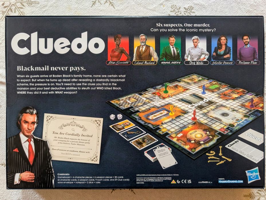 Настолна игра Cluedo