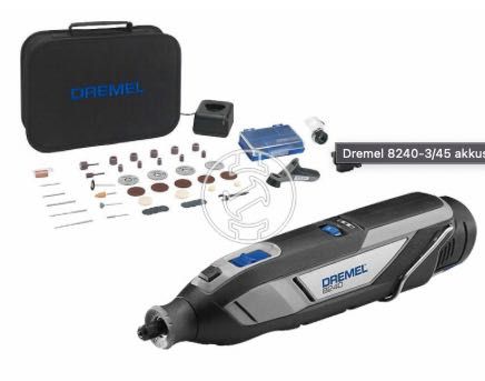 Unealta multifunctionala cu acumulator, cu cap rotativ Dremel8240 Hard