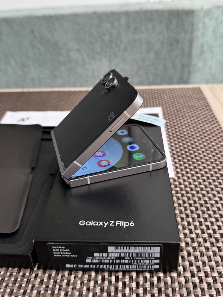 Нов*Samsung Z flip 6 256 Лизинг 50лв/м самсунг з флип 6