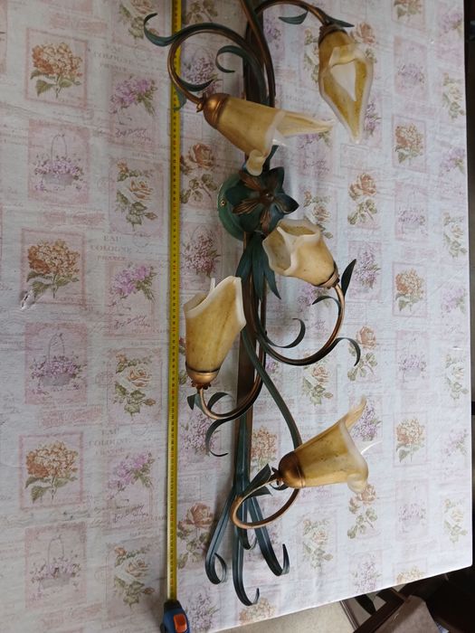 Lustra vintage cu 6 becuri