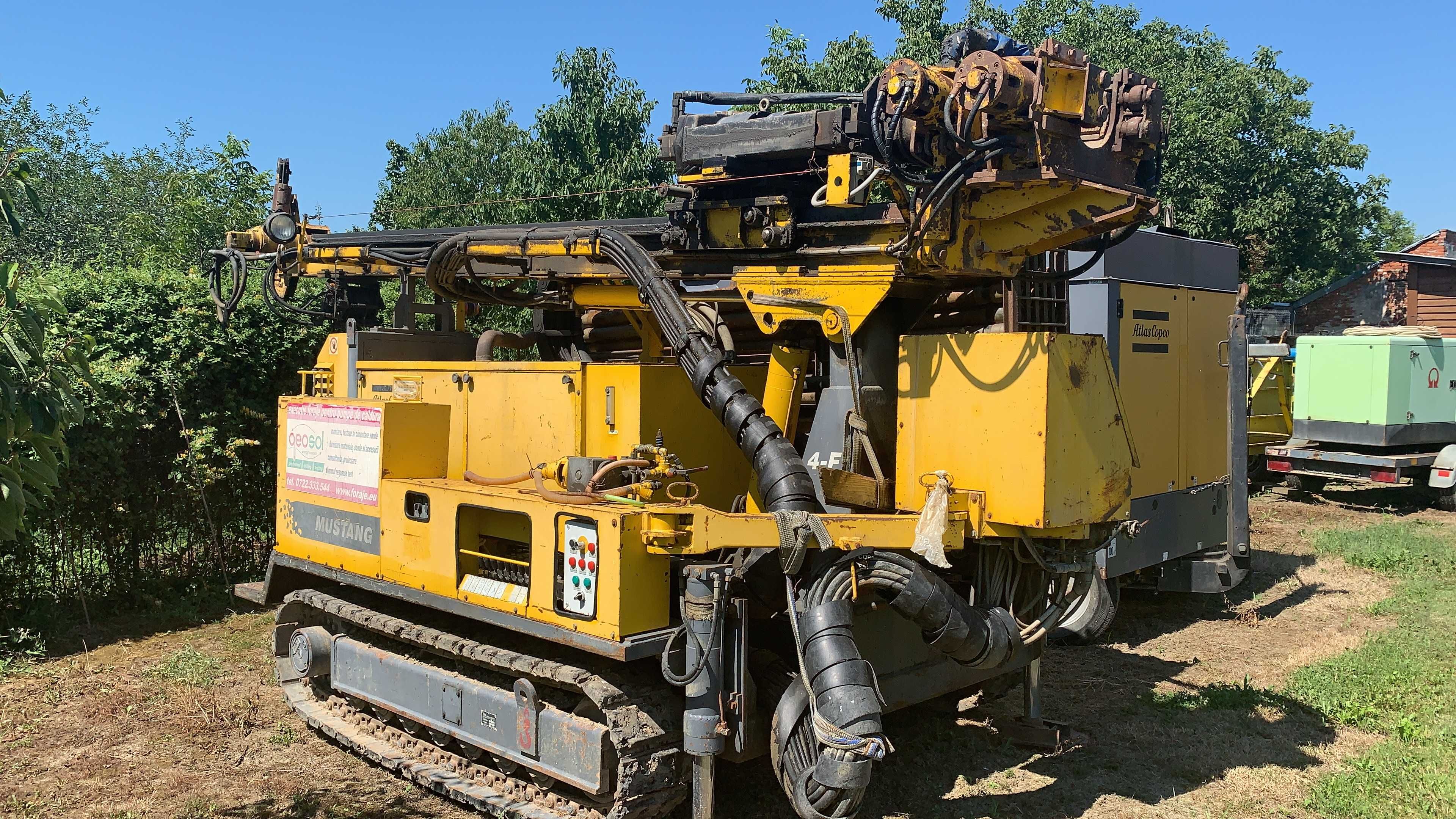 Vand accesorii si instalatie foraj Atlas Copco 200 m, 2011, 6000 ore