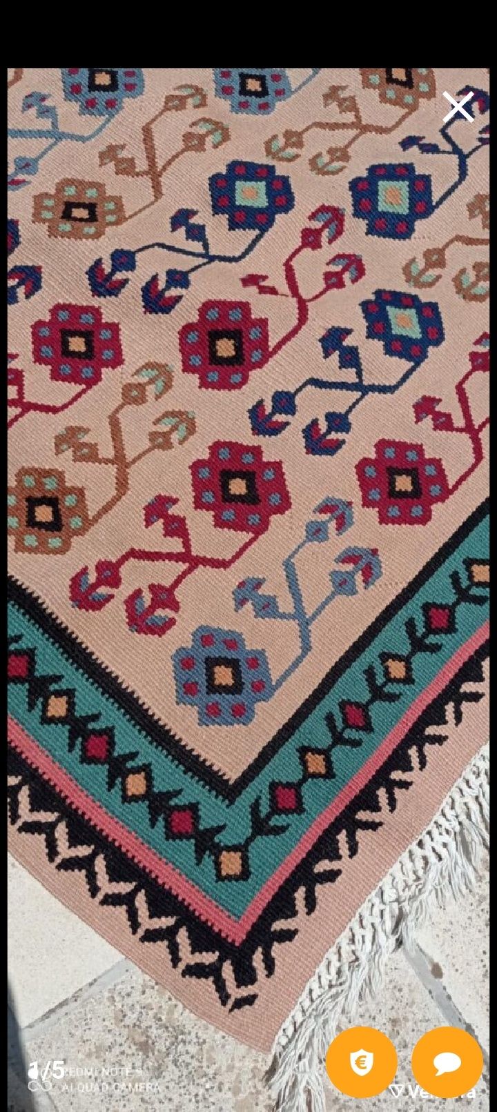 Ръчно тъкан килим