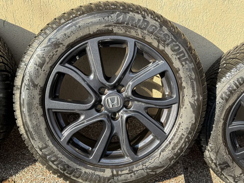 Jante Aliaj+cauciucuri iarna Honda CRV originalen