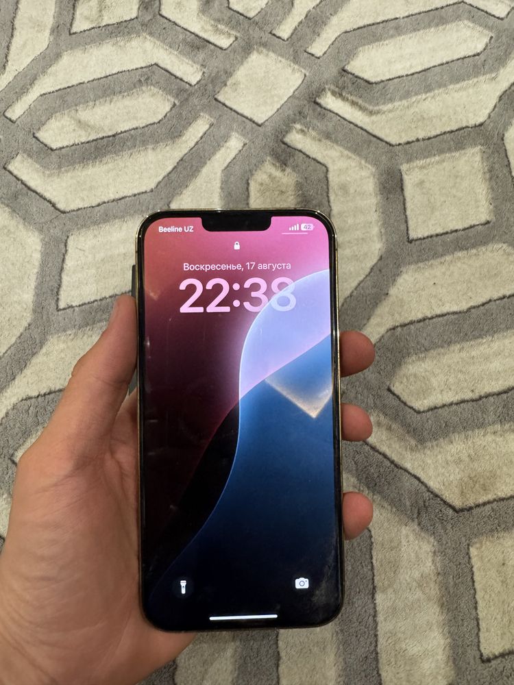 iPhone 13 Pro Max 256 GB LLA ideal (Gold 84%) 10/10