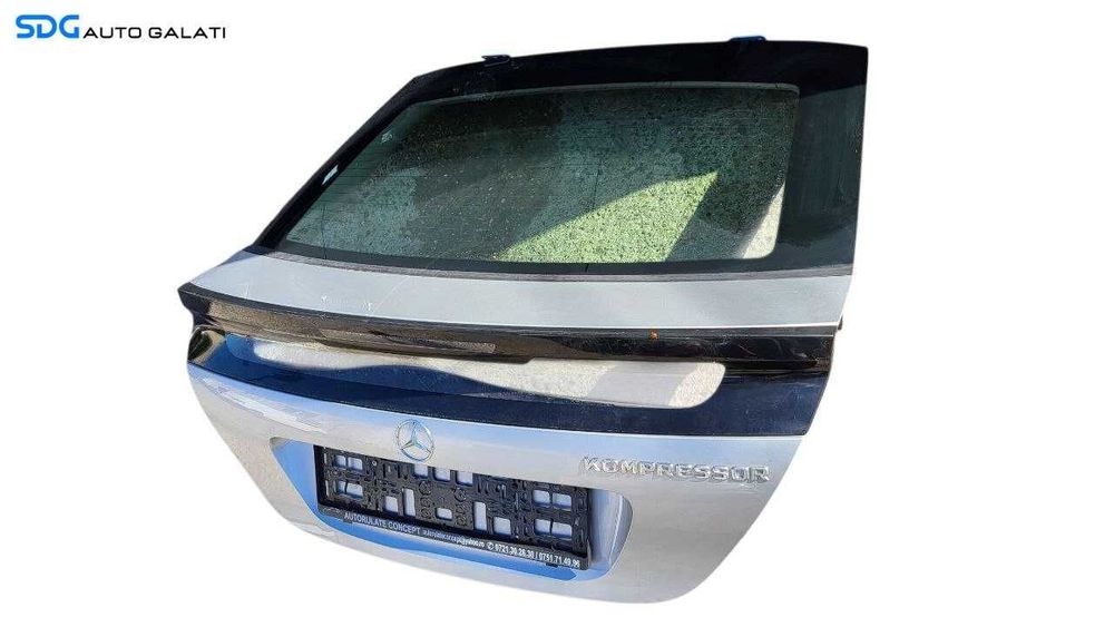 Haion Hayon Portbagaj cu Luneta Geam Sticla Dezechipat Mercedes Clasa C Class W203 Coupe 2001 - 2007 Culoare 744U [LC2207]