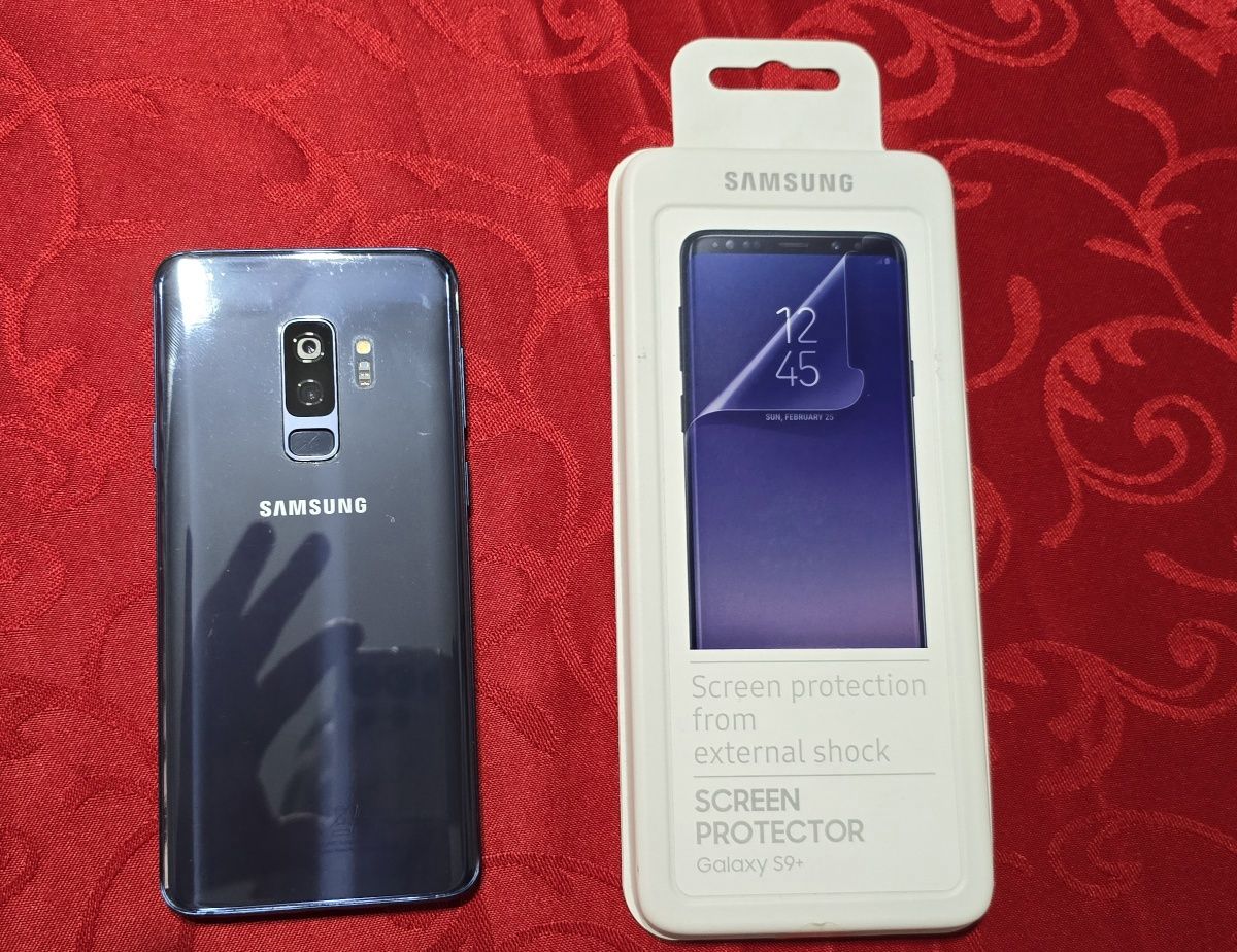 Samsung S9 Plus Blue Full Box