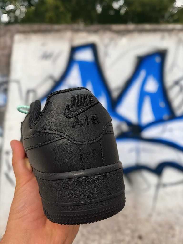 Adidasi Nike Air Force One Triple Black - 36-44