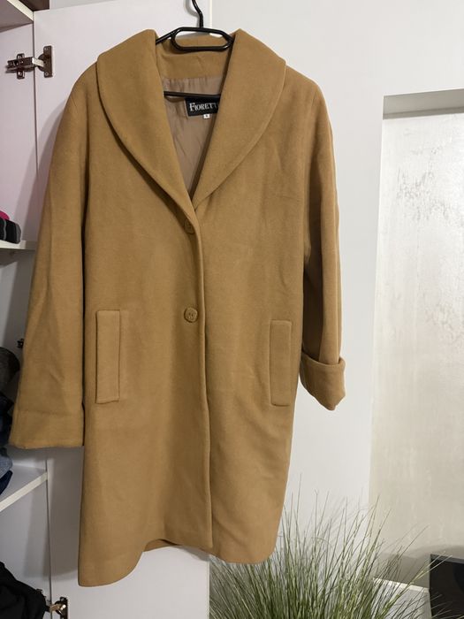 Palton dama camel