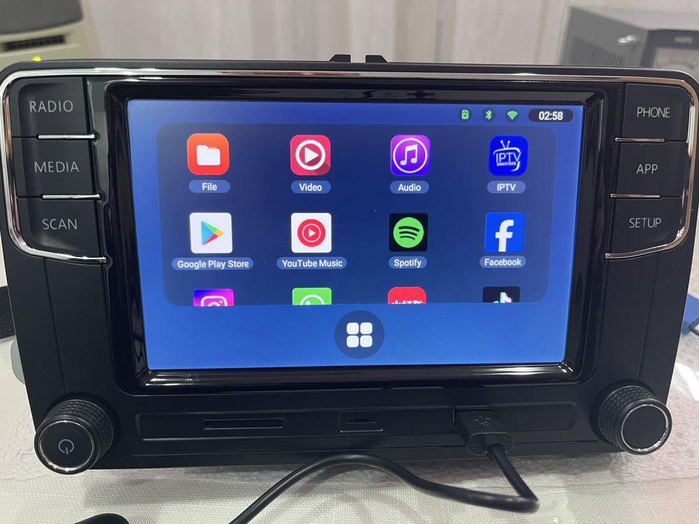 Adaptor auto wireless Android auto-Apple Carplay-NETFLIX-YOUTUBE