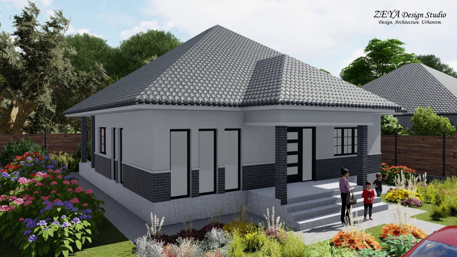 VAND teren casa autorizație constructie Casa parter 140 mp   in Tureni