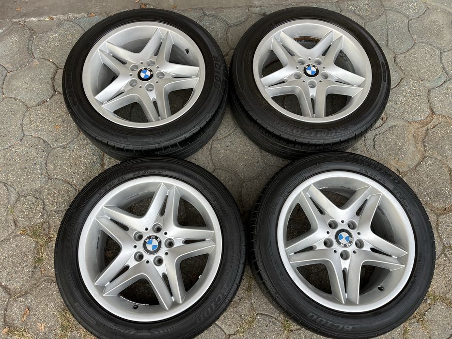 Jante aliaj 5x120mm, anvelope vara 235/50 R18, BMW X3 model E83