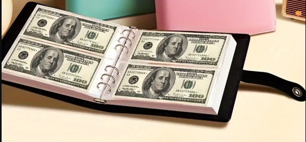 Джобен албум за 100 бр. и 200бр. банкноти