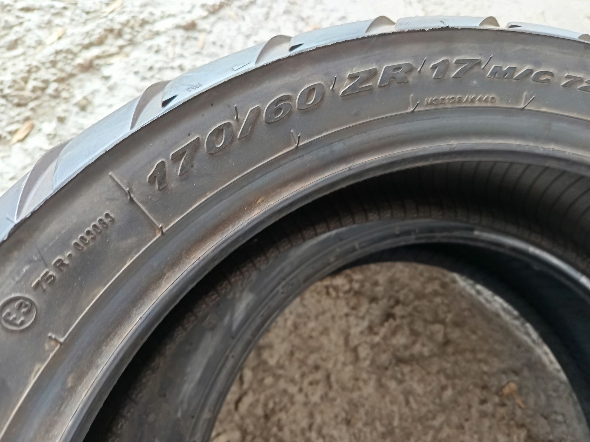 Мото гума 170 60ZR 17 PIRELLI Дот 0723