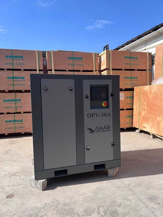 воздушный компрессор , Винтовой компрессор