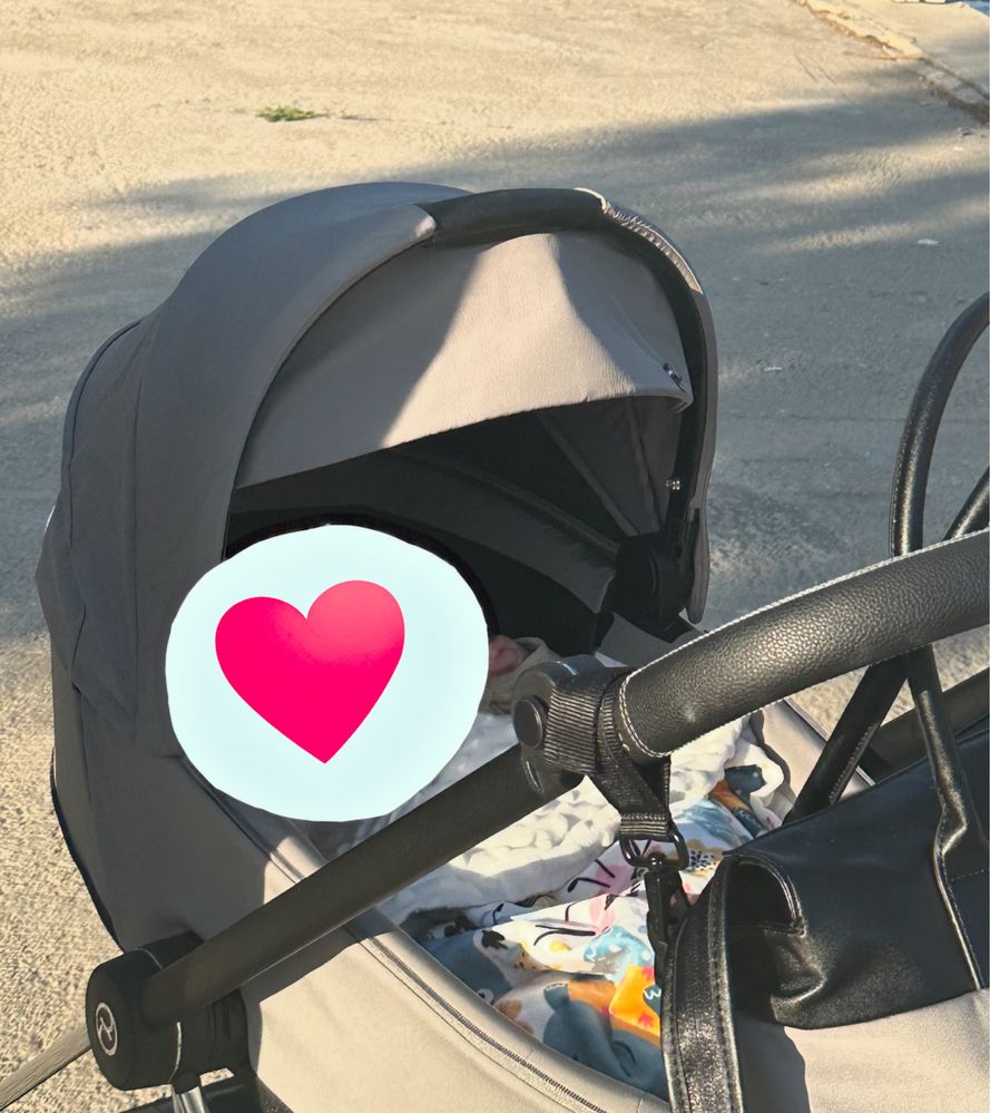 Cărucior Cybex Mios 3 cu landou și scaun sport + accesorii - garantie