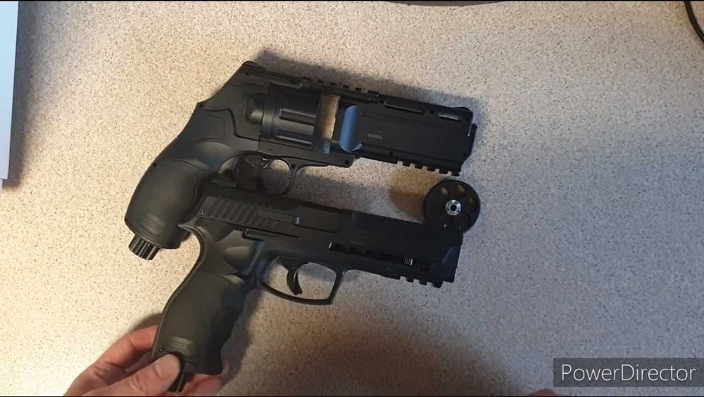 Pistol Airsoft 32Jouli BileDeCauciuc AutoAparare LEGAL!