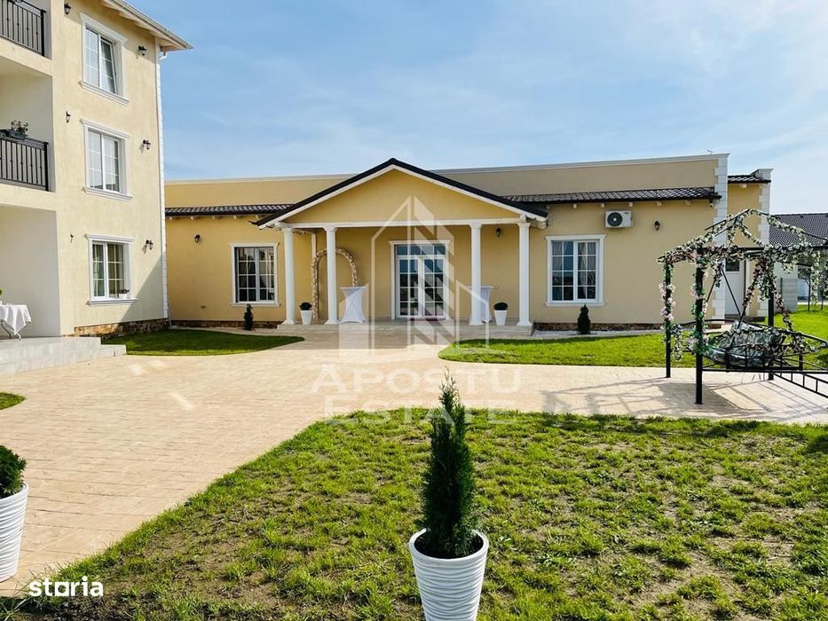 Pensiune cu Sala de evenimente perfect pentru un bussiness de succes .