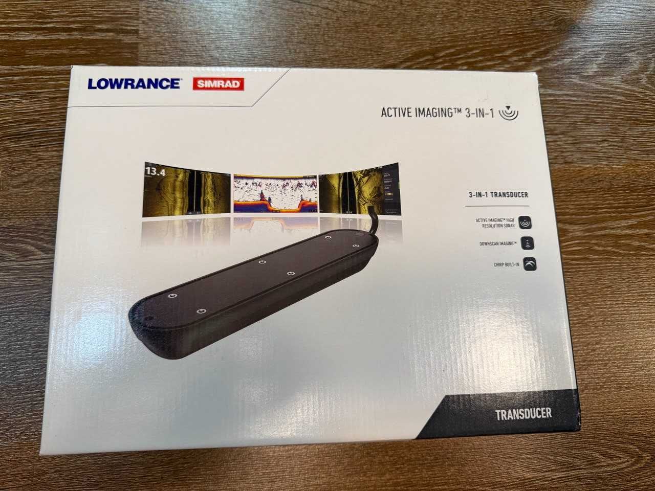 Датчик lowrance active imaging 3-in-1