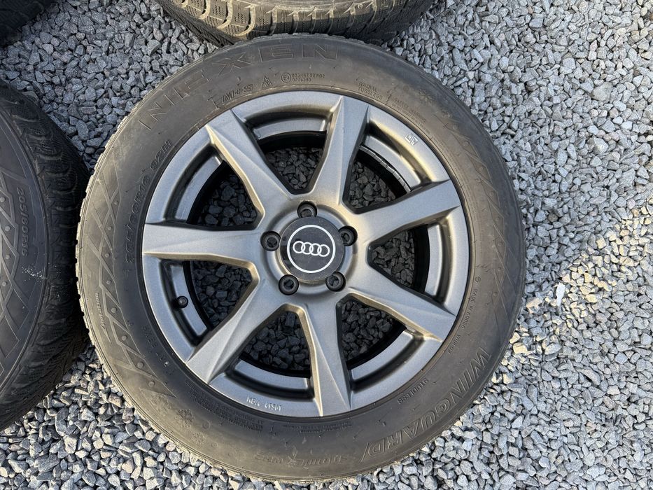 Jante Audi VolksWagen VW 205 60 R16 anvelope Nexen iarna 7-8 mm