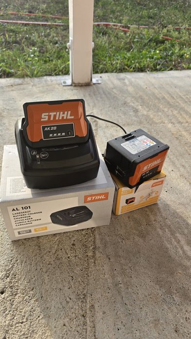 SET Masina tuns + trimmer motocoasa Stihl