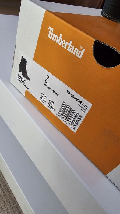 Botine Timberland Tillston 6 In Boot, Ghete Timberland, Negru, 38