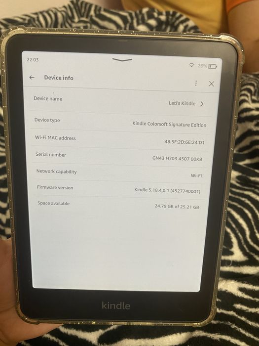 Kindle Colorsoft Signature Edition