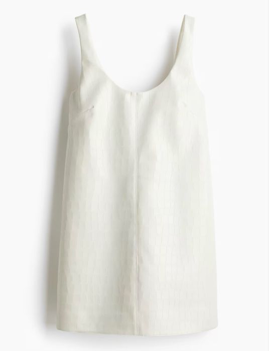 Къса рокля с крокодилска шарка