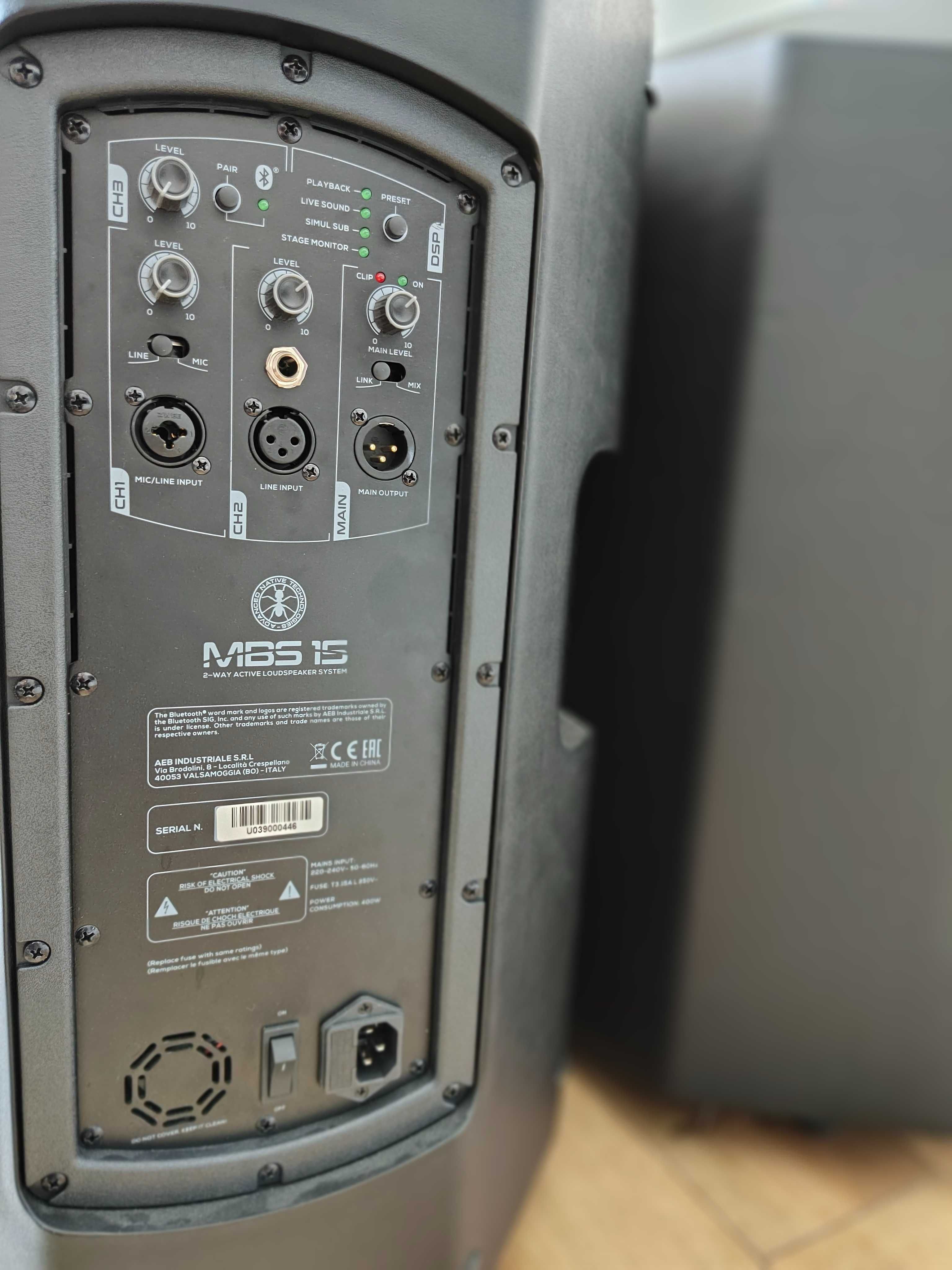 Boxe active ANT MBS 15 + mixer cadou