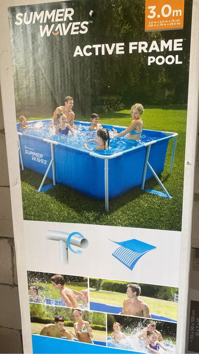 Piscina 3m/2m folosita o singura vara