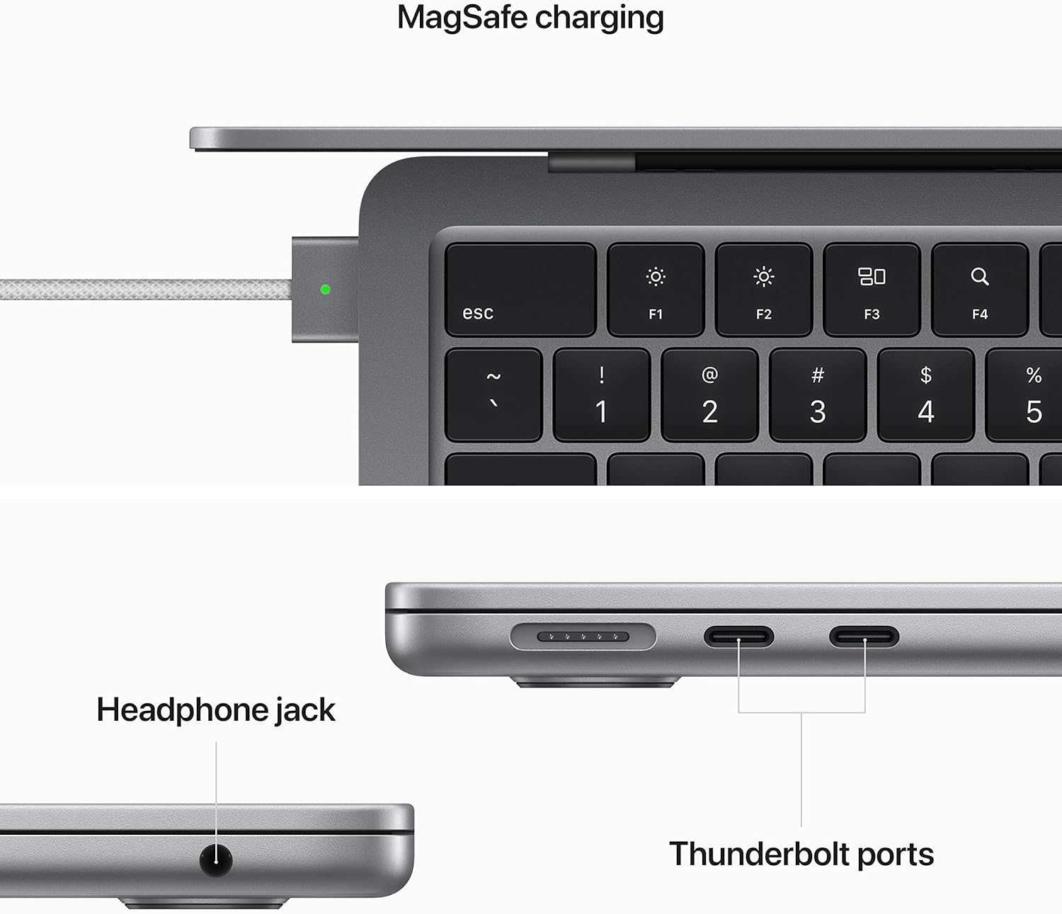 Apple 13" MacBook Air (M2,Space Gray) 16gb/256gb - Новый запечатанный!