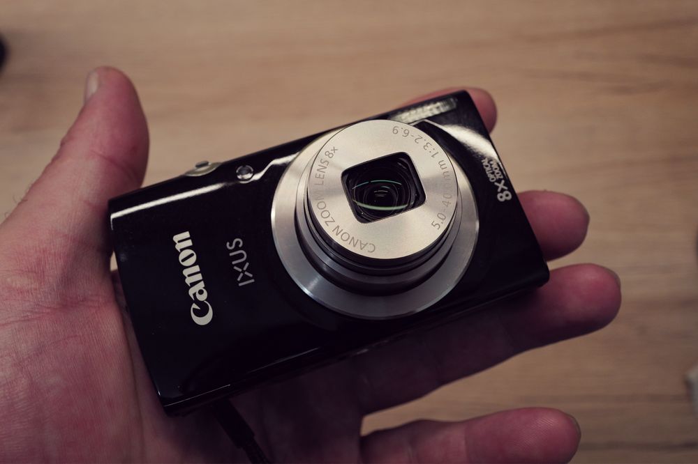 Aparat foto Canon Ixus 177 Black 20Mp ITP powershot Card data ora