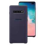 Husă originală silicon spate Samsung S10+ Plus neagră nouă