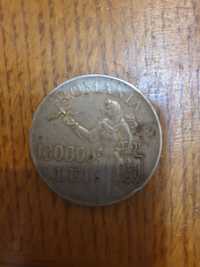 Vand moneda din argint. 100000 lei din 1946.