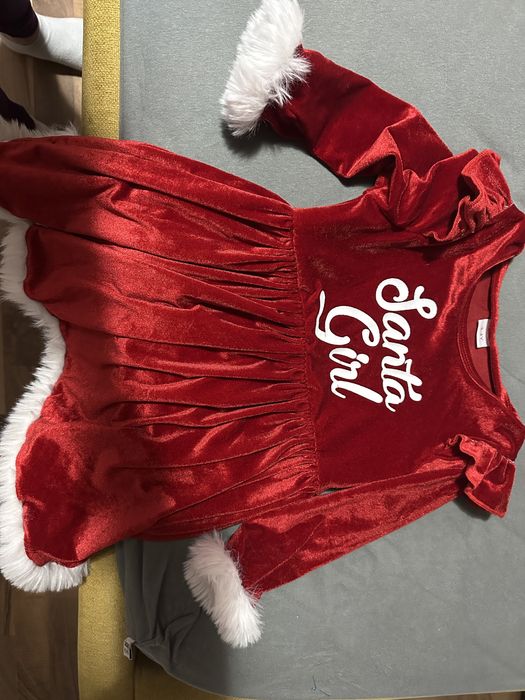 Rochie craciunita 3-4 ani