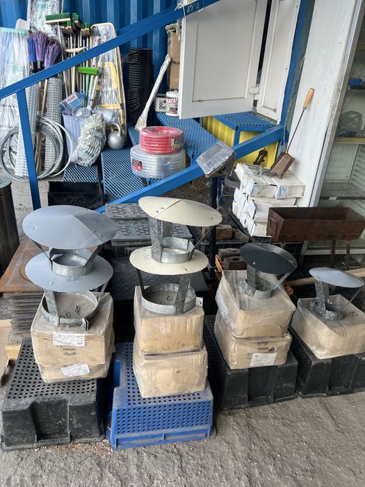 Флюгарки (зонты на трубы)Печное литьё.Колосники