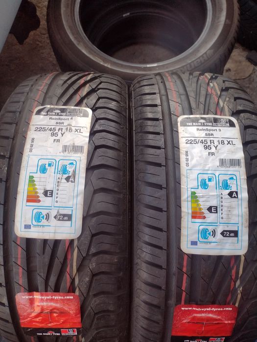 Нови 2бр.225/45/18 Uniroyal RS3 dot0619 RFT
