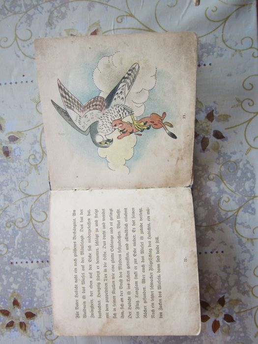 Детска немска книга книжка Приказка Трети Райх