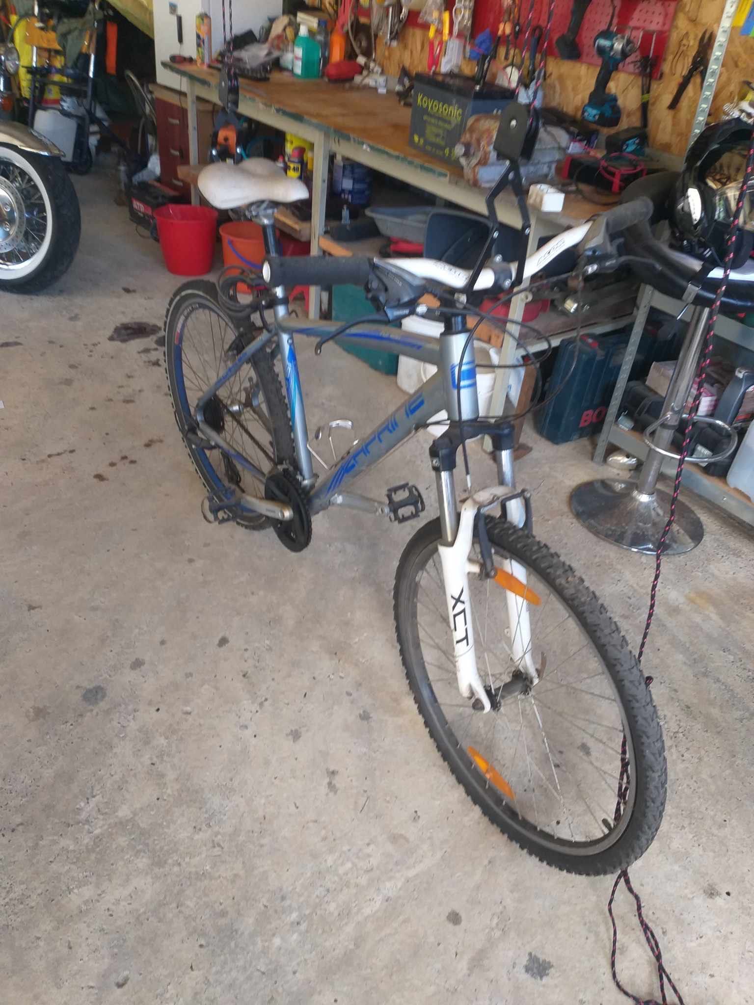Bicicleta cu suport