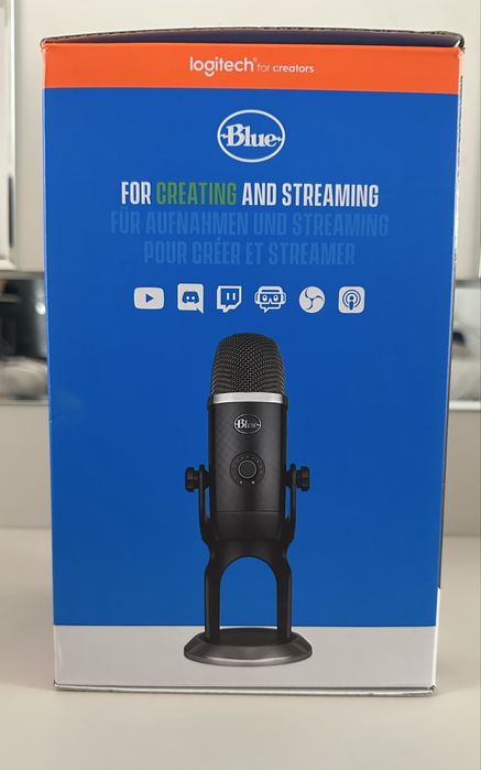 Microfon Logitech Blue Yeti X