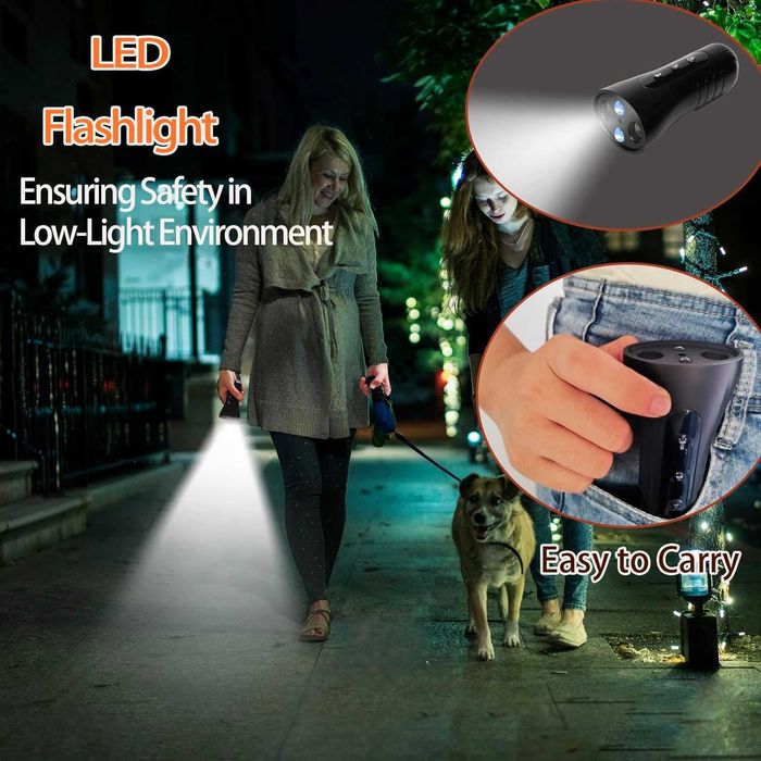 Dispozitiv Ultrasonic Anti-Lătrat Câini, Portabil