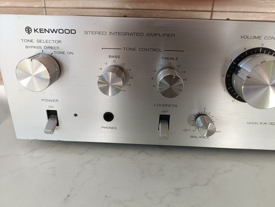 Kenwood KA 305, amplificator stereo vintage, made in Japan