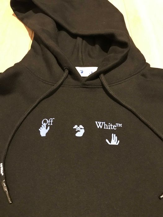 OFF-WHITE Liquid Mirko Print , Oversized - суичър, размер: S