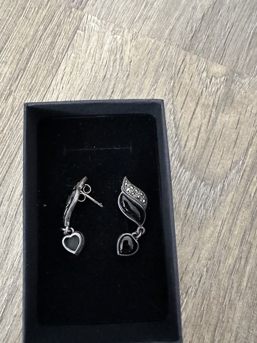 Cercei inima cu surub