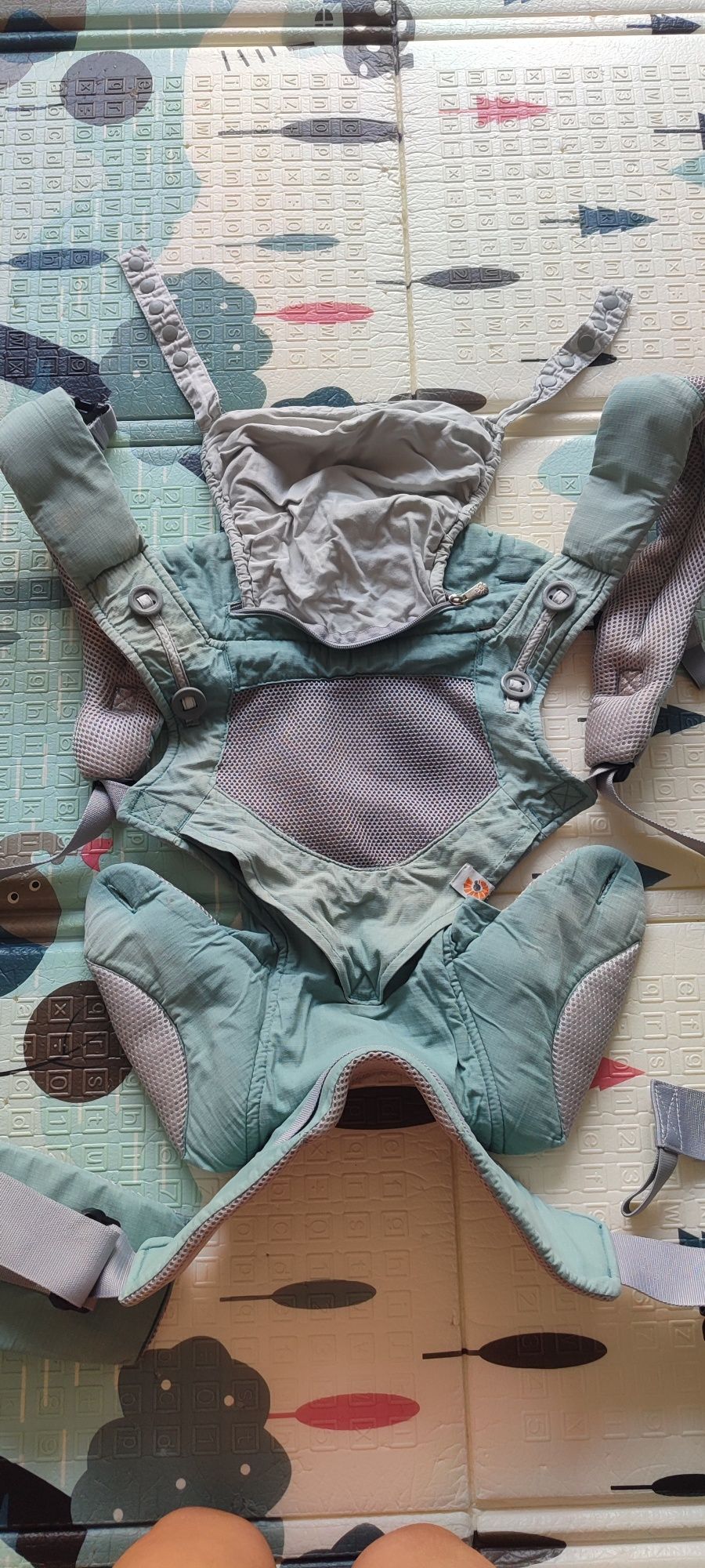 Ergobaby 360 Cool Air Mesh ергономична раница Icy Mint