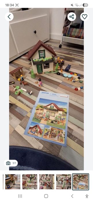 Vand Playmobil Casa de la ferma