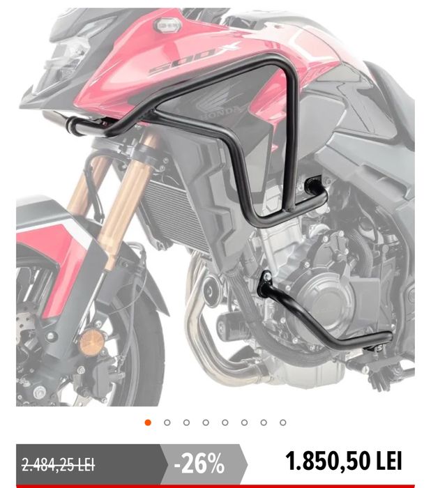 Crashbar complet (superior + inferior) honda cb500x