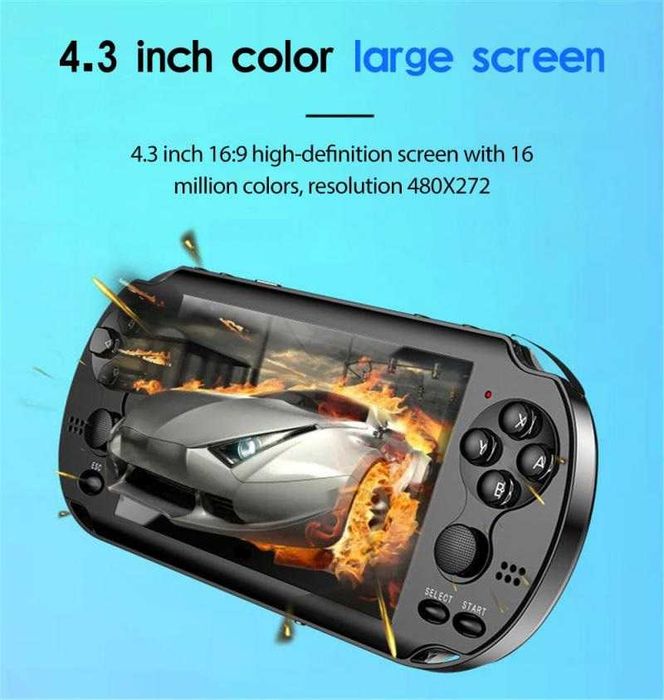 Преносима игра STELS X1 Pro, Smart Technology, 4.3 инча цветен дисплей