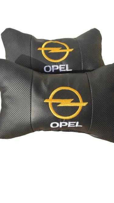 възглавнички за автомобил Опел OPEL бродирани Кожа 2 броя