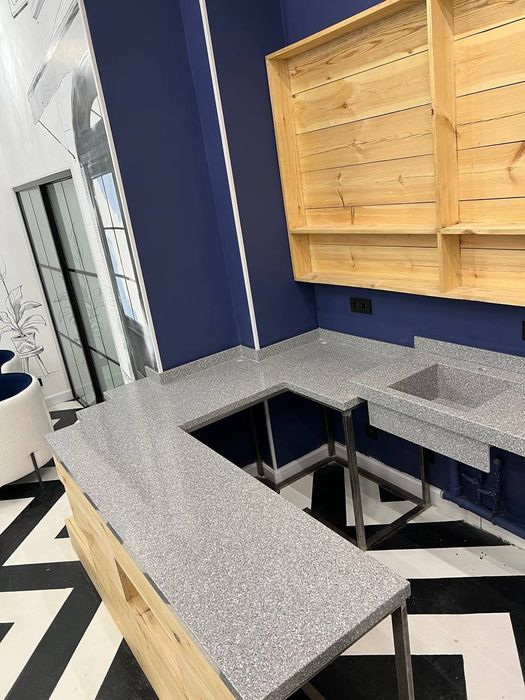 Искусственный камень, ресепшин, барной стойке .